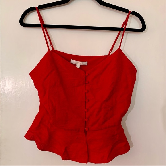 NWT WAYF Vanessa Button Front Cami Small - Picture 5 of 8